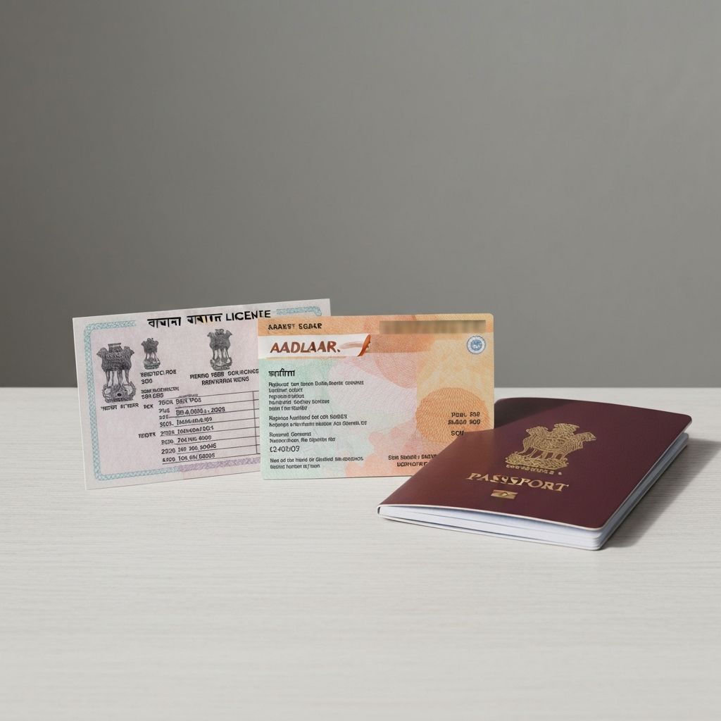 Documents required for car rental